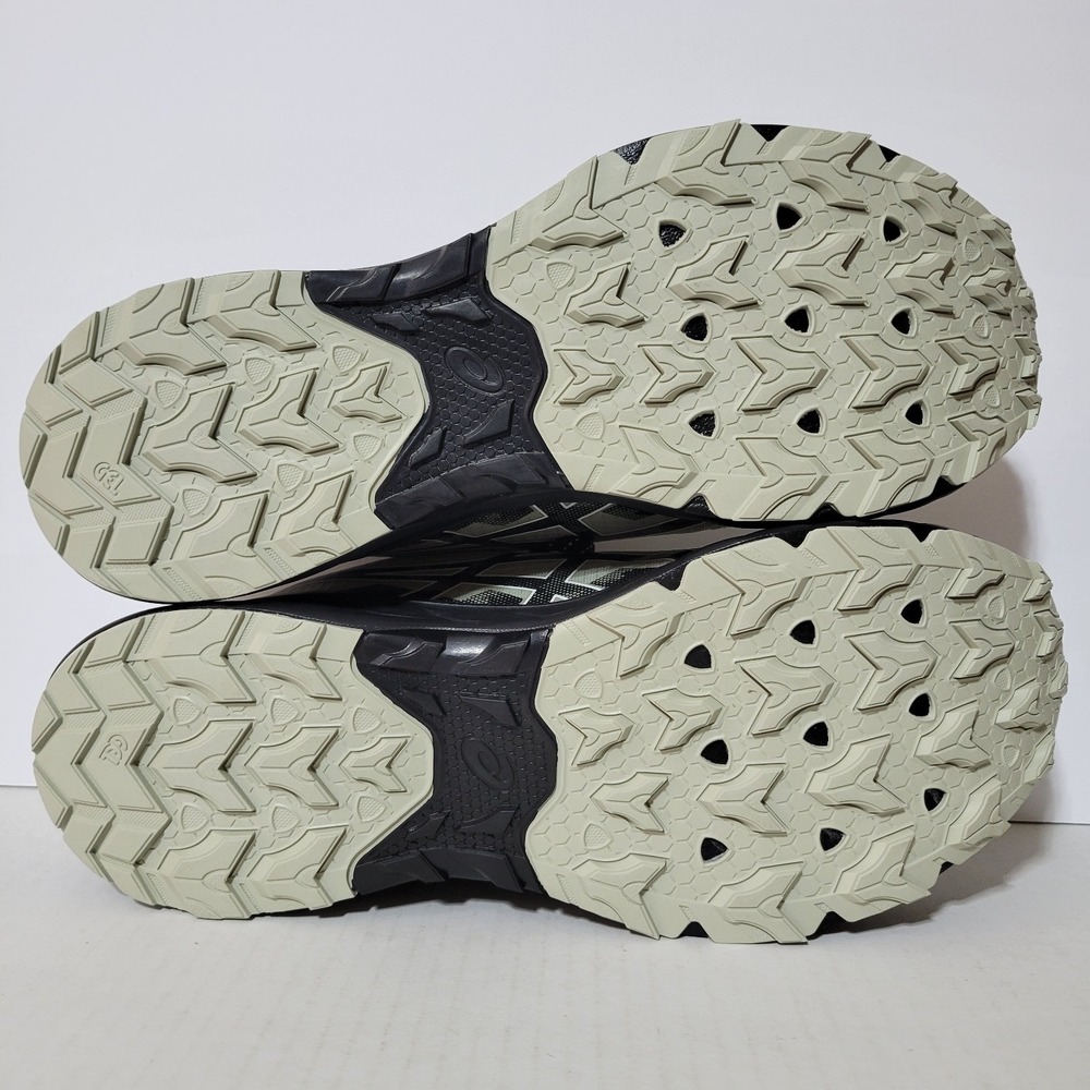 Asics Gel Venture 10 Trail Running Shoes Men's US 13 White Sage & Black - Picture 7 of 8